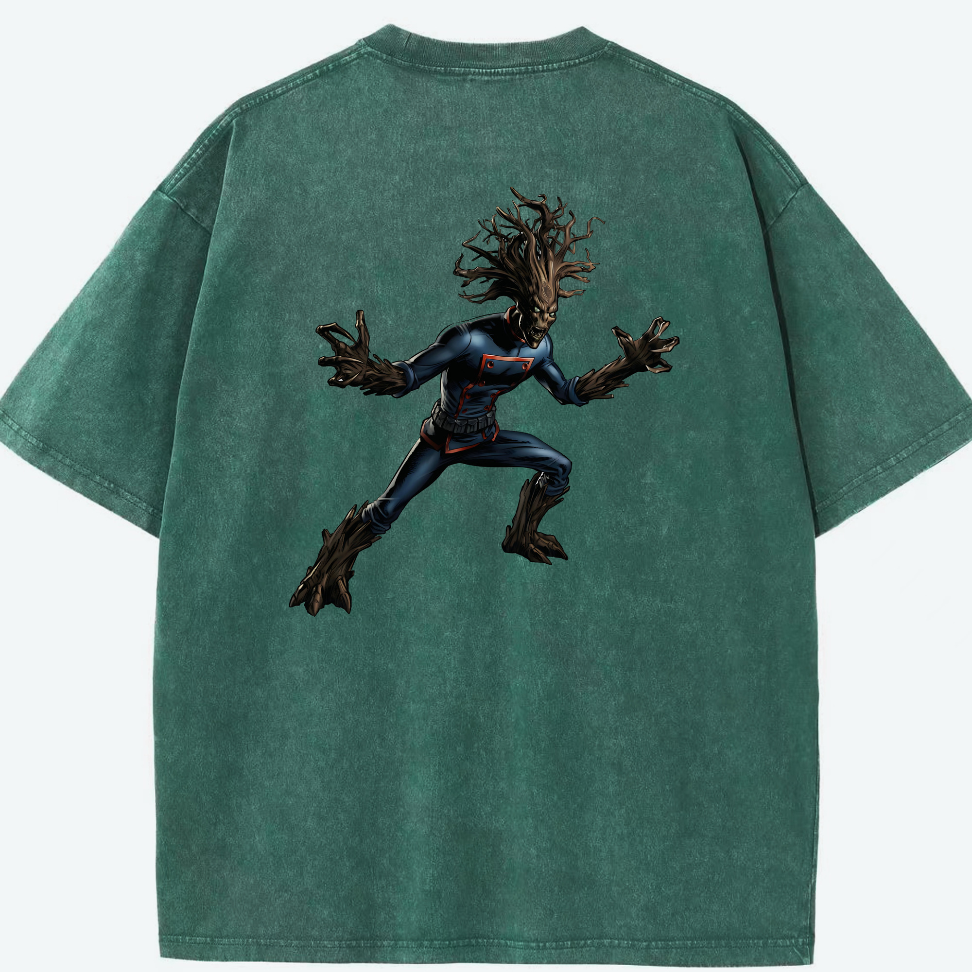 （画像用） アベンジャーズ The Avengers 綿100% ヴィンテージ風 半袖Tシャツ（背面プリント）